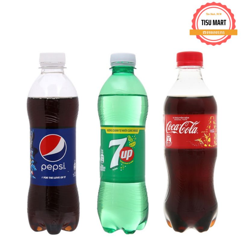 Nước ngọt Pepsi/7up/ Coca Cola 390ml
