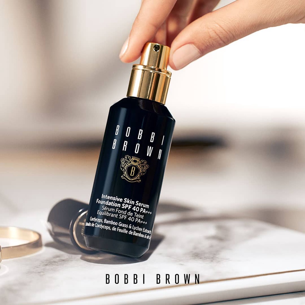 [HÀNG CÔNG TY] Kem Nền Serum Bobbi Brown Intensive Skin Serum SPF 40 PA++++ 30ml Chính Hãng