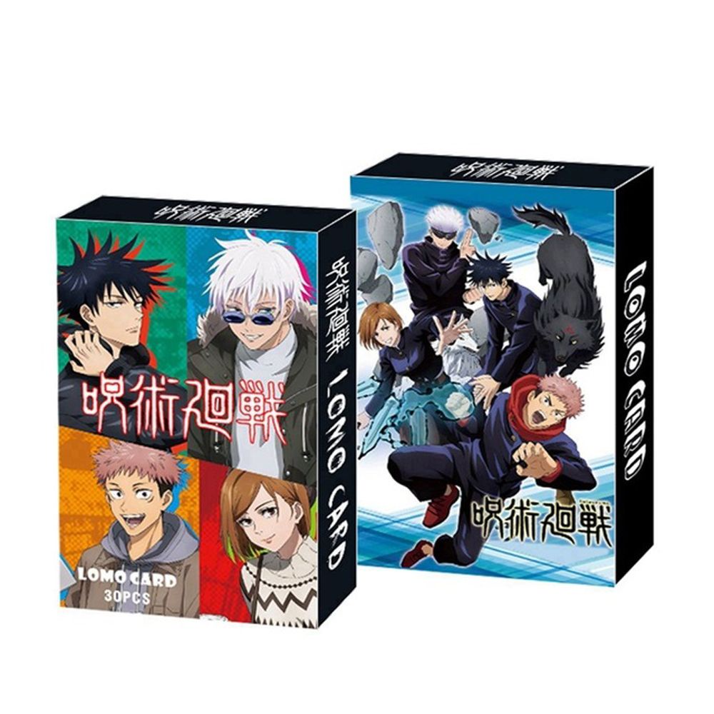 YIYU Set 30 thẻ ảnh lomo in hình nhân vật anime Nhật Bản Haikyuu Jujutsu Kaisen Tokyo Revengers Academia