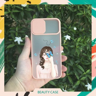Ốp iphone 12/12 mini/12 pro/12 pro max in hình cô gái