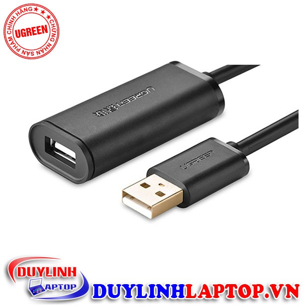 Cáp nối dài USB 2.0 dài 5m có IC khuếch đại chính hãng UGREEN 10319 - Cáp nối dài USB 2.0 chất lượng cao