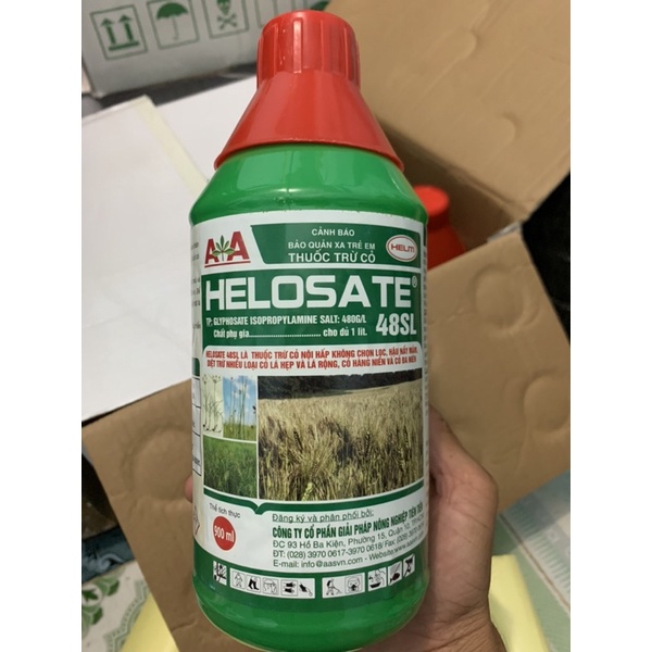 Thuốc lưu dân helosate duyệt tận gốc