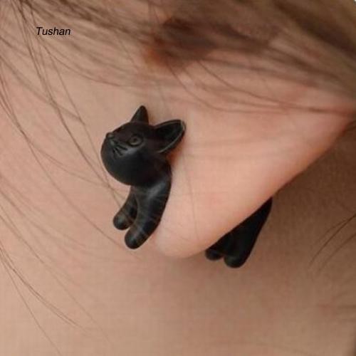 TS🌈Khuyên tai nữ hình chú mèo đáng yêu