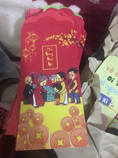Lì xì tết.