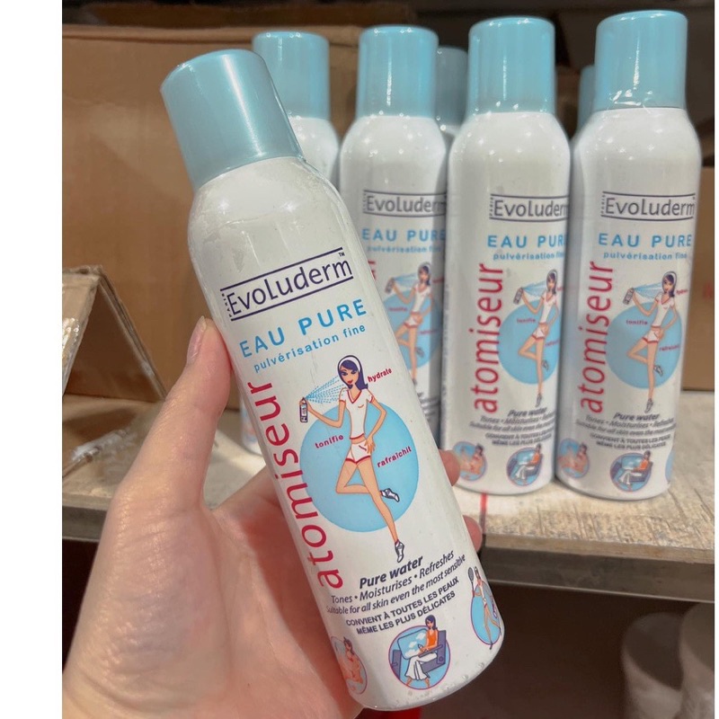 Xịt khoáng Evoluderm Atomiseur Eau Pure 400ml | BigBuy360 - bigbuy360.vn