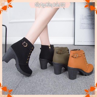 Boots/Bốt gộc da lộn siêu đẹp cực êm chân