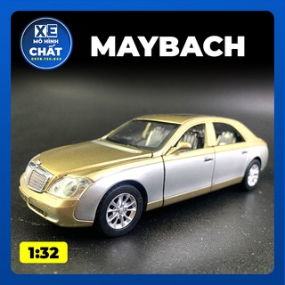 Xe Maybach mô hình tĩnh bằng sắt tỷ lệ 1:32