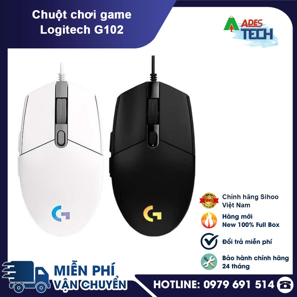 Chuột chơi game Logitech G102 - Gaming Mouse Logitech G102 - Bạn đồng hành của mọi gamer