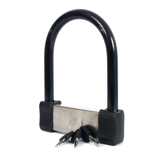 Khóa chữ U báo động Padlock LK605 - Khóa xe máy chữ U, khóa chống trộm chữ U an toàn