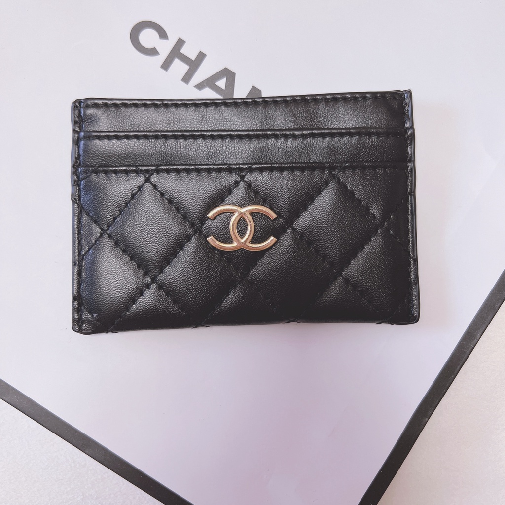 Ví Da Cao Cấp Đựng Thẻ Thời Trang Dành Cho Nữ Giá Đỡ