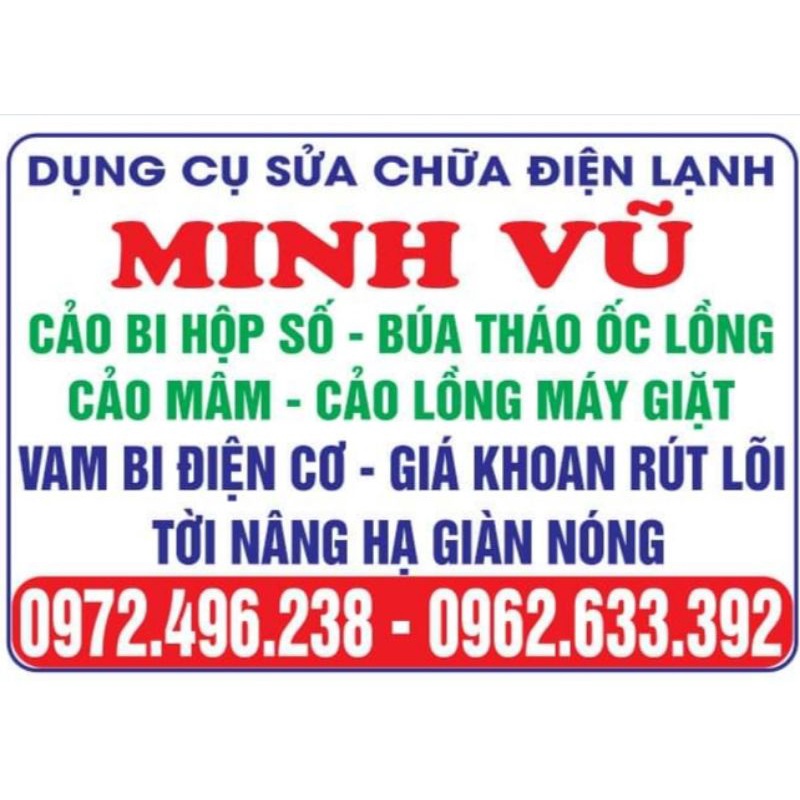 Dụng Cụ Tháo Mâm Máy Giặt mẫu cải tiến có ốc dài tỳ giữa trục