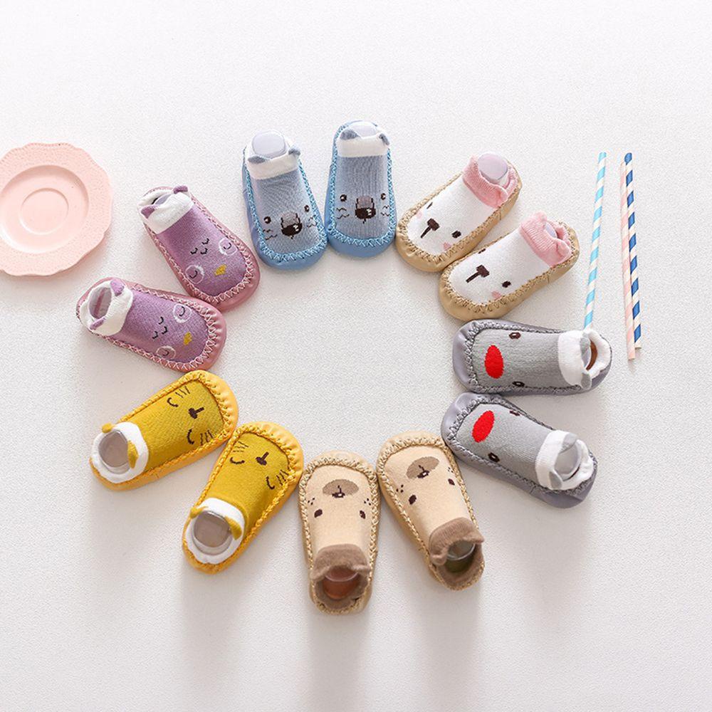 SUSANS Giày Cao Su Mềm Ấm Áp Thoải Mái Cho Bé Tập Đi