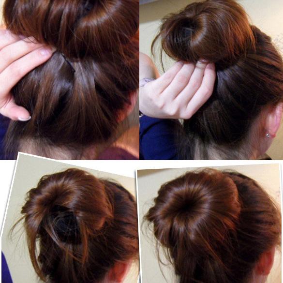 [Hàng mới về] Dụng cụ búi tóc bằng xốp chất lượng cao