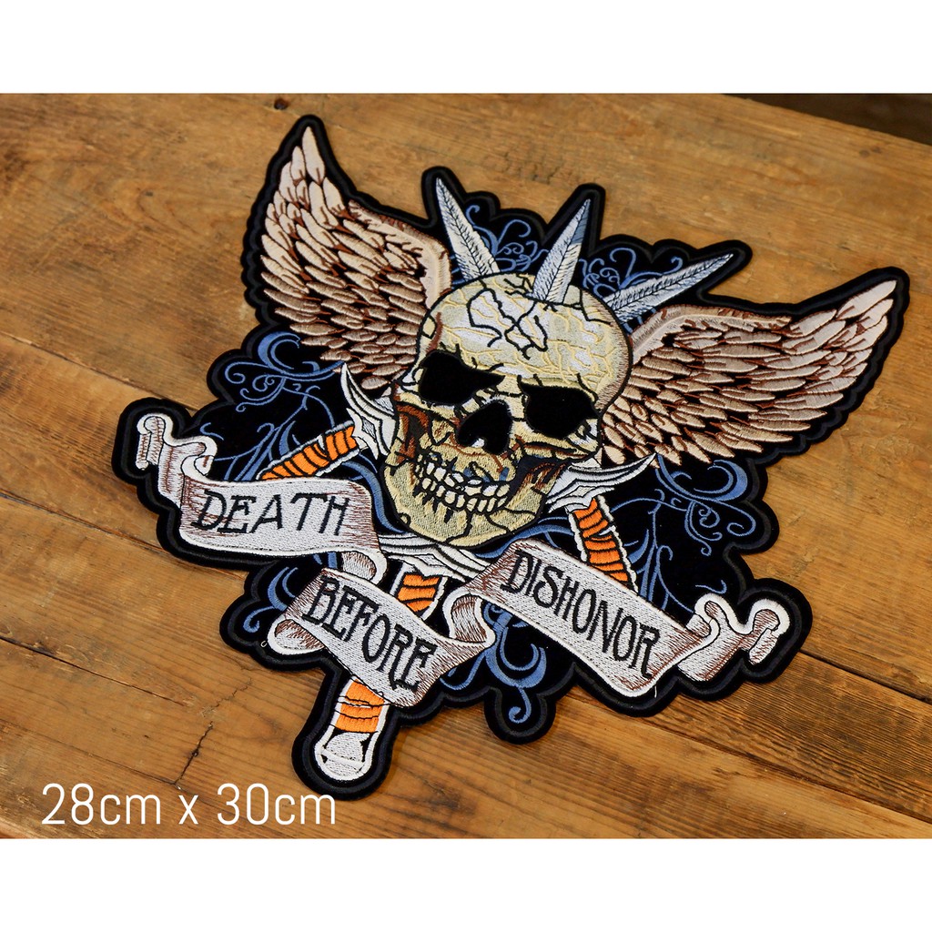 Sticker/Patch vải size lớn dùng trang trí quần áo Denim, Jean, Jacket, Bomber, Pilot ..v...v