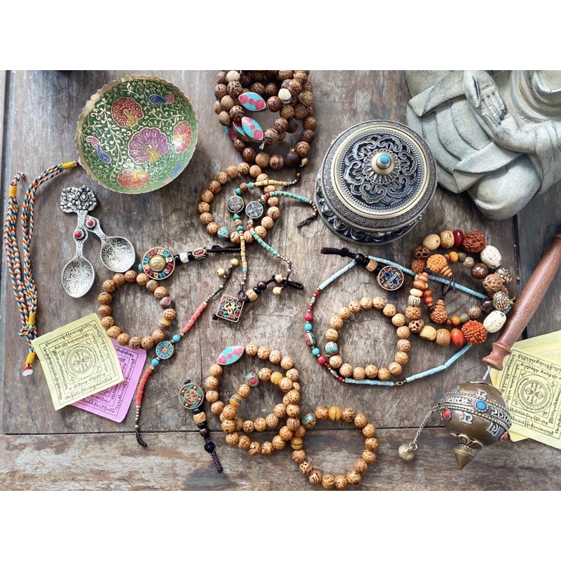 Vòng gỗ Bồ Đề Tây Tạng Tibetan