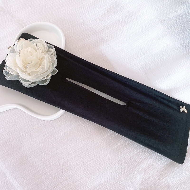 Kẹp Tóc Xoắn Ốc Hình Bông Hoa Lớn Bằng Sợi Thép Mềm Mại 2022 12.5M