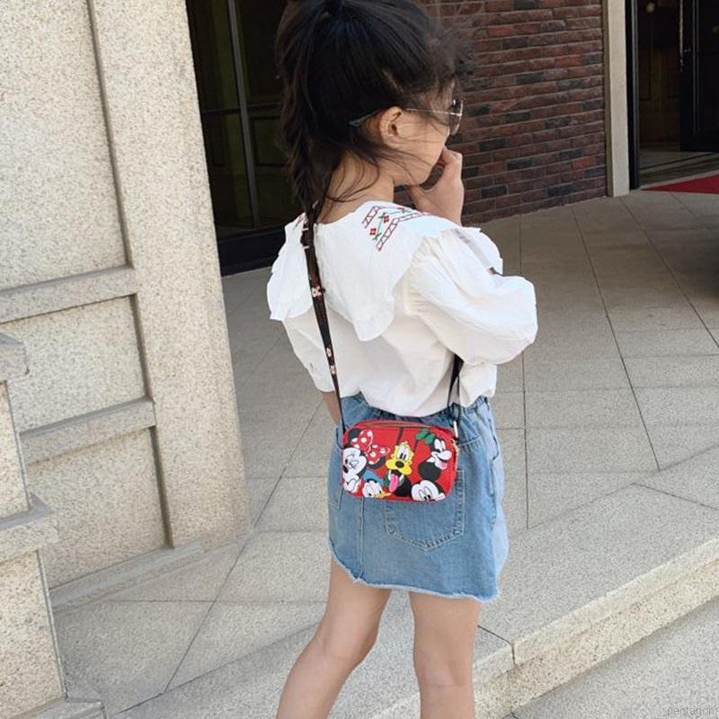 Túi đeo chéo hình hoạt hình dễ thương cho bé