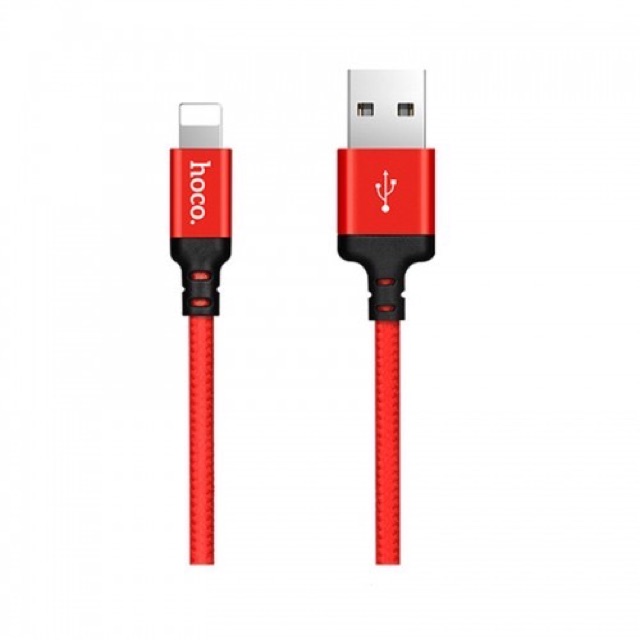 ✔CHÍNH HÃNG✔️Cáp Sạc nhanh dây,chống đứt dù HoCo X14 USB  Lightning(1met/2 mét)Cáp iPhone 6/7/8/8Plus/X/XsMax IPOD,IPad