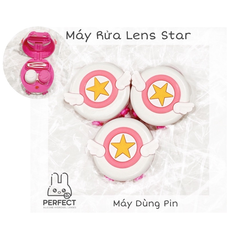 Máy Rửa Lens Star - Rửa kính áp tròng ( chạy Pin )