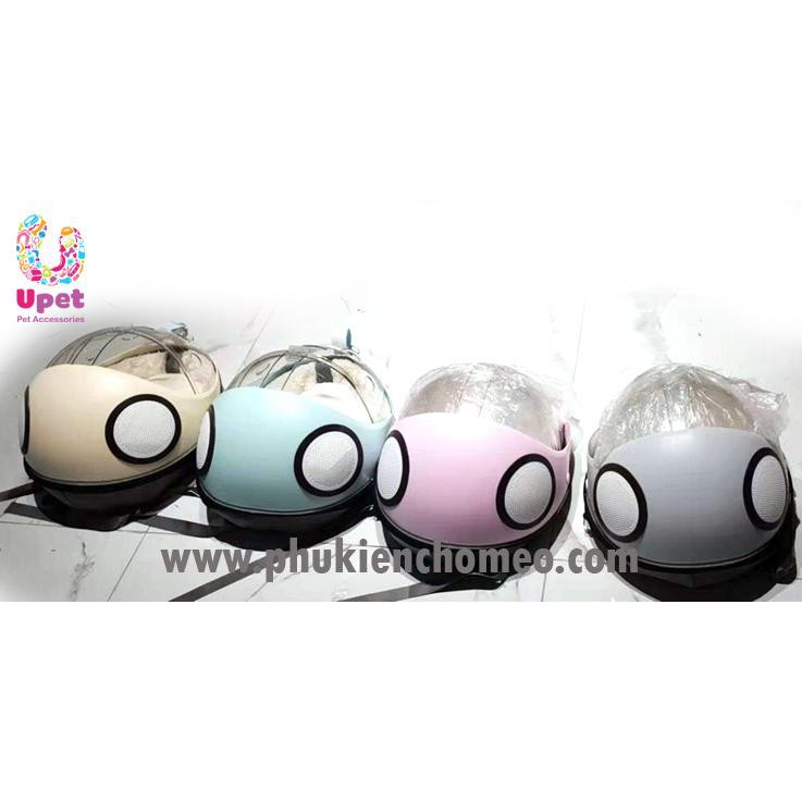 ( Thanh lý ) Balo bọ dừa ladybug 2in1 tiện lợi làm ổ/ đệm nằm cho chó mèo