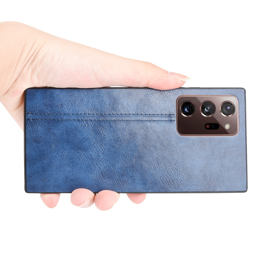 Ốp điện thoại silicone TPU mềm phối da kiểu cao bồi cho Samsung Galaxy Note 20 Ultra 5G