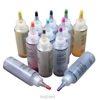 Set 12 Chai Thuốc Nhuộm Vải Không Độc Hại Nhiều Màu Sắc