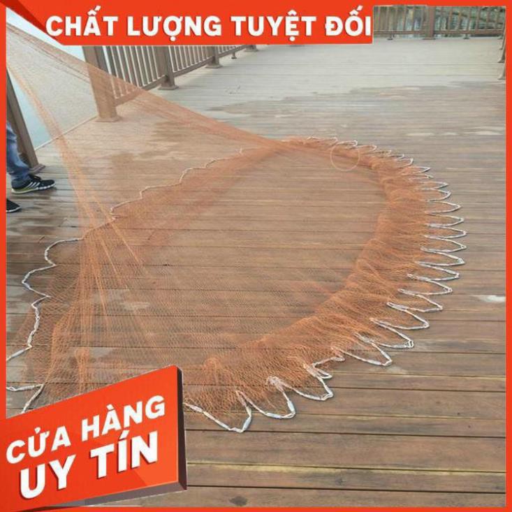 Chài Bắt Cá Cao Cấp Thái Lan Mắt Mau Chân Chì LU03 Chuyên Đánh Bắt Thủy Sản, Chì Đúc - Sanami Fishing Store