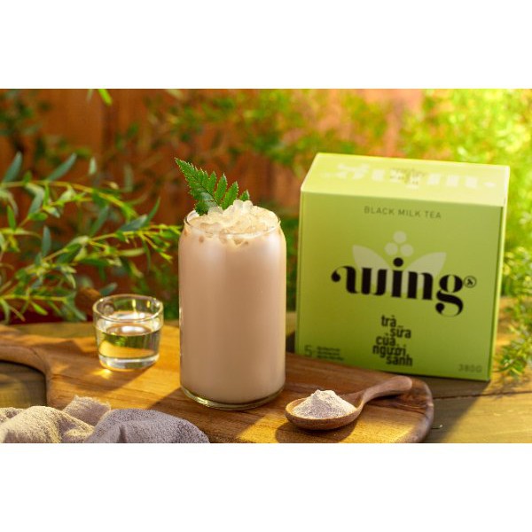 Trà Sữa Wings Tự Pha Hộp 5 Set Pha 5 Ly Trà Sữa Trân Châu COCORI
