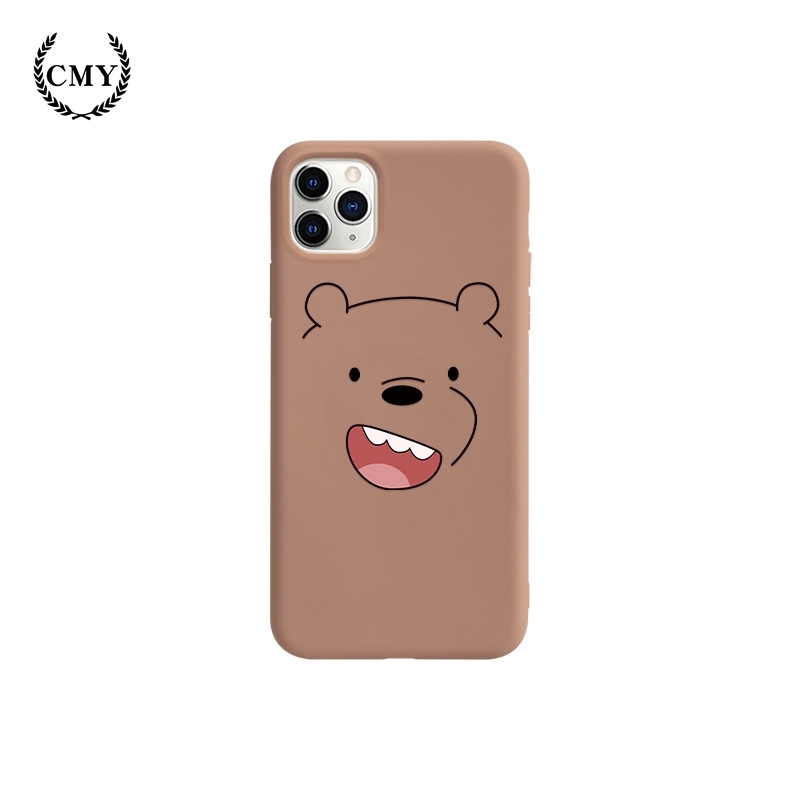 Ốp điện thoại họa tiết gấu hoạt hình cho iPhone11/11Pro 11Pro Max X XR XS XS MAX 7 8 Plus SE | BigBuy360 - bigbuy360.vn
