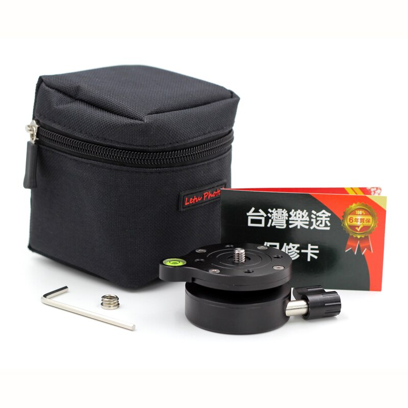 Xiletu LDY-55 Chuyên Nghiệp Semisphere Căn Cứ Toàn Cảnh Chân Máy Monopod Đầu Chụp Hình Điều Chỉnh Nền Tảng Giao Diện 1/4