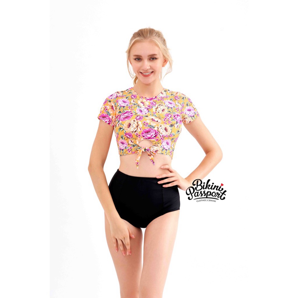 Quần bơi Nữ BIKINI PASSPORT kiểu Quần bơi, Lưng cao- màu Đen - BS129_BL - Hàng mới về | BigBuy360 - bigbuy360.vn