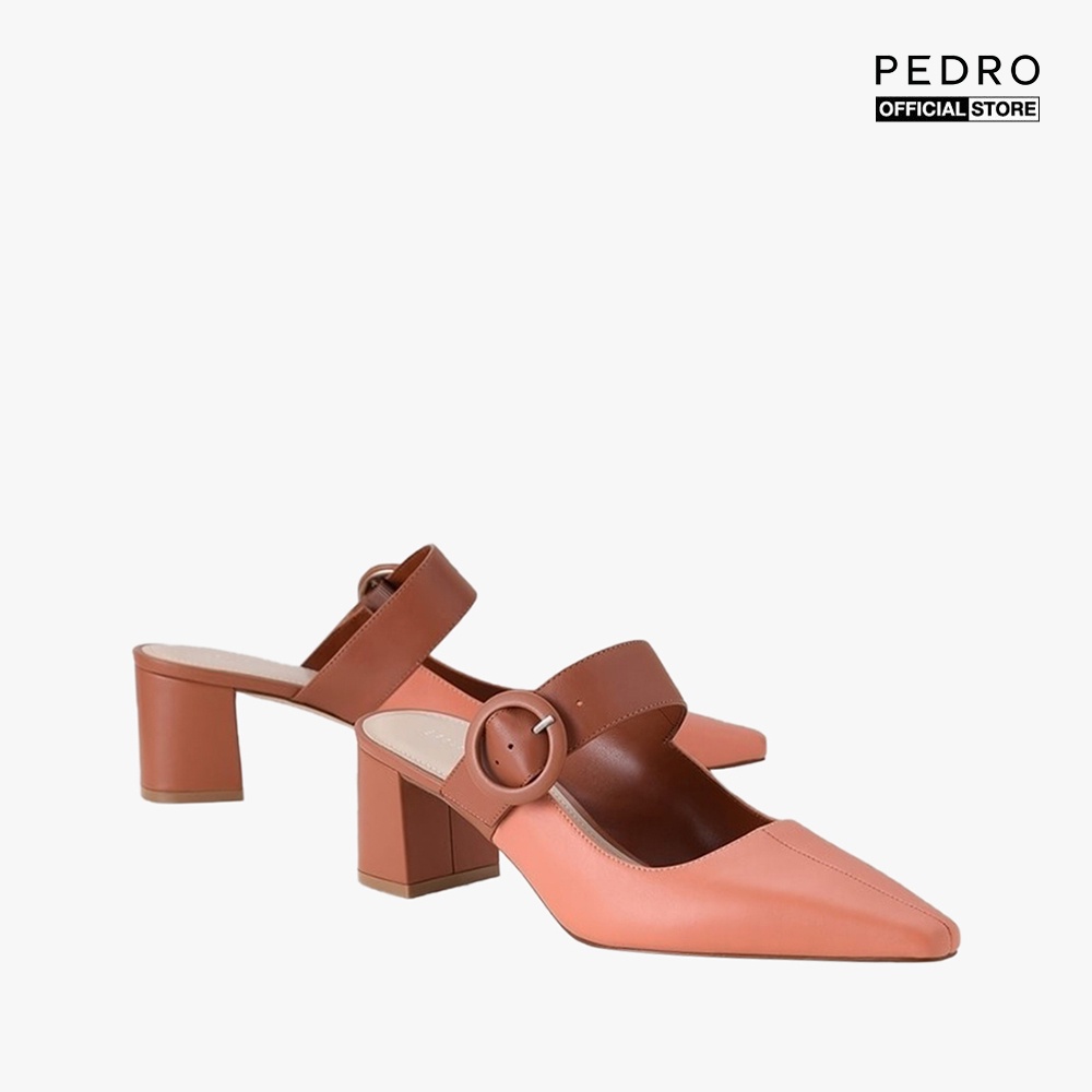 PEDRO - Giày cao gót mũi nhọn Buckled Leather PW1-26620017-24