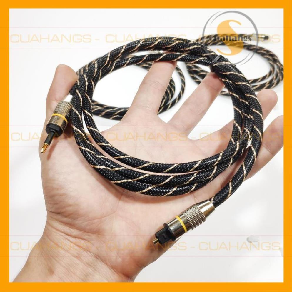 Dây cáp quang âm thanh optical mini Toslink SPDIF 3.5mm Mibox