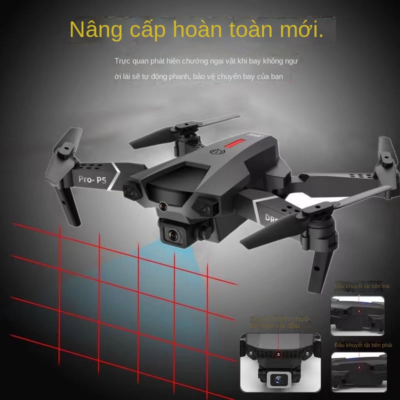 ✅Update E58✅ Máy bay camera 4k, Flycam mini giá rẻ điều khiển từ xa quay phim chụp ảnh trang bị cảm biến va chạm