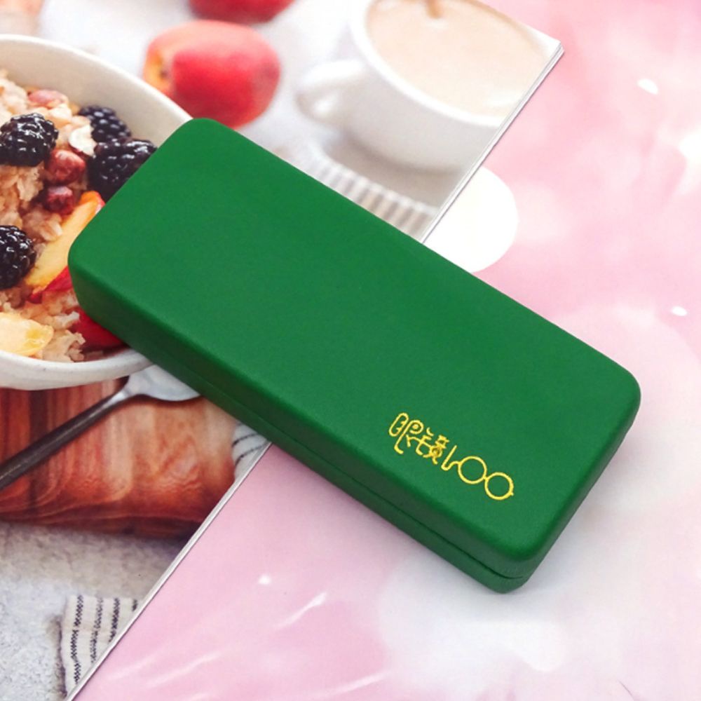 Hộp Đựng Mắt Kính Bằng Da PU Chống Thấm Nước Nhiều Màu Sắc Phong Cách Vintage