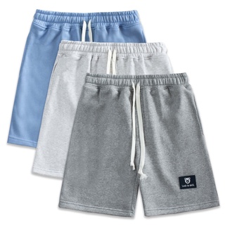 Quần shorts trơn 4lucky - 16201 chất nỉ có túi trước sau