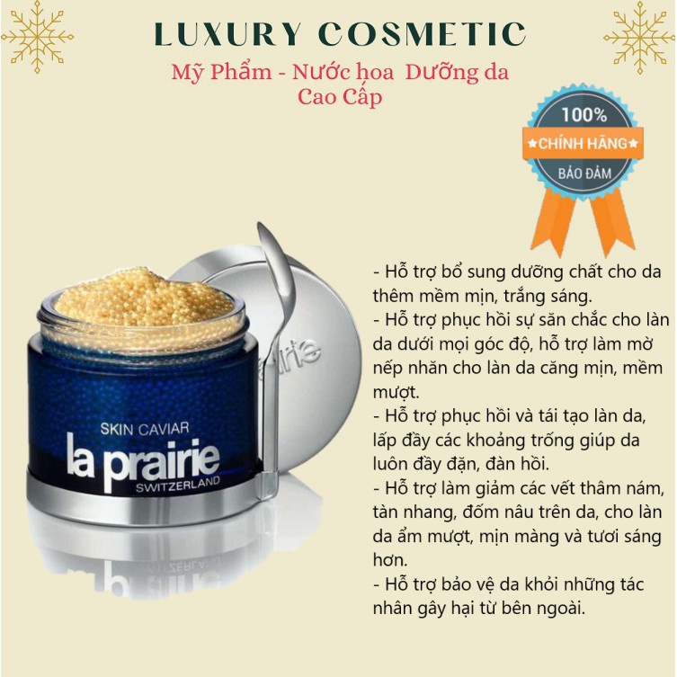 Kem Dưỡng La Prairie Skin Caviar Dermo Caviar 50G