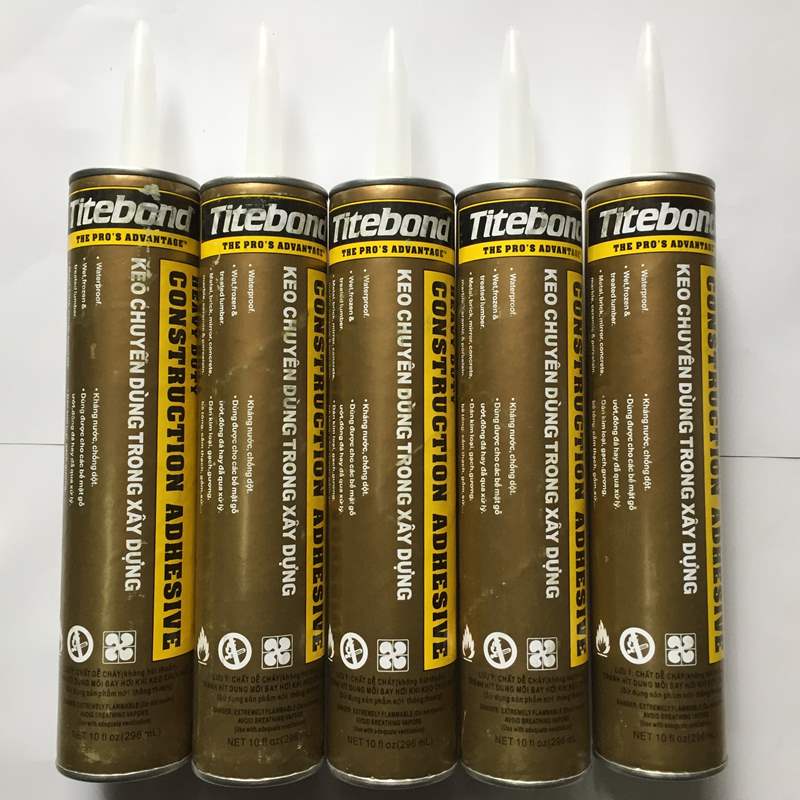 KEO DÁN NGÀNH XÂY DỰNG TITEBOND HEAVY DUTY CONSTRUCTION ADHESIVE 296ML
