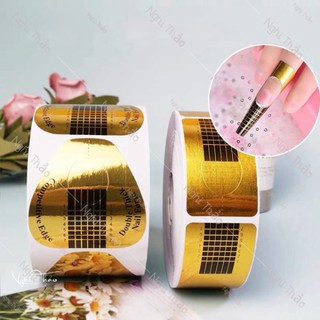 Giấy form móng đắp gel , đắp bột Q037