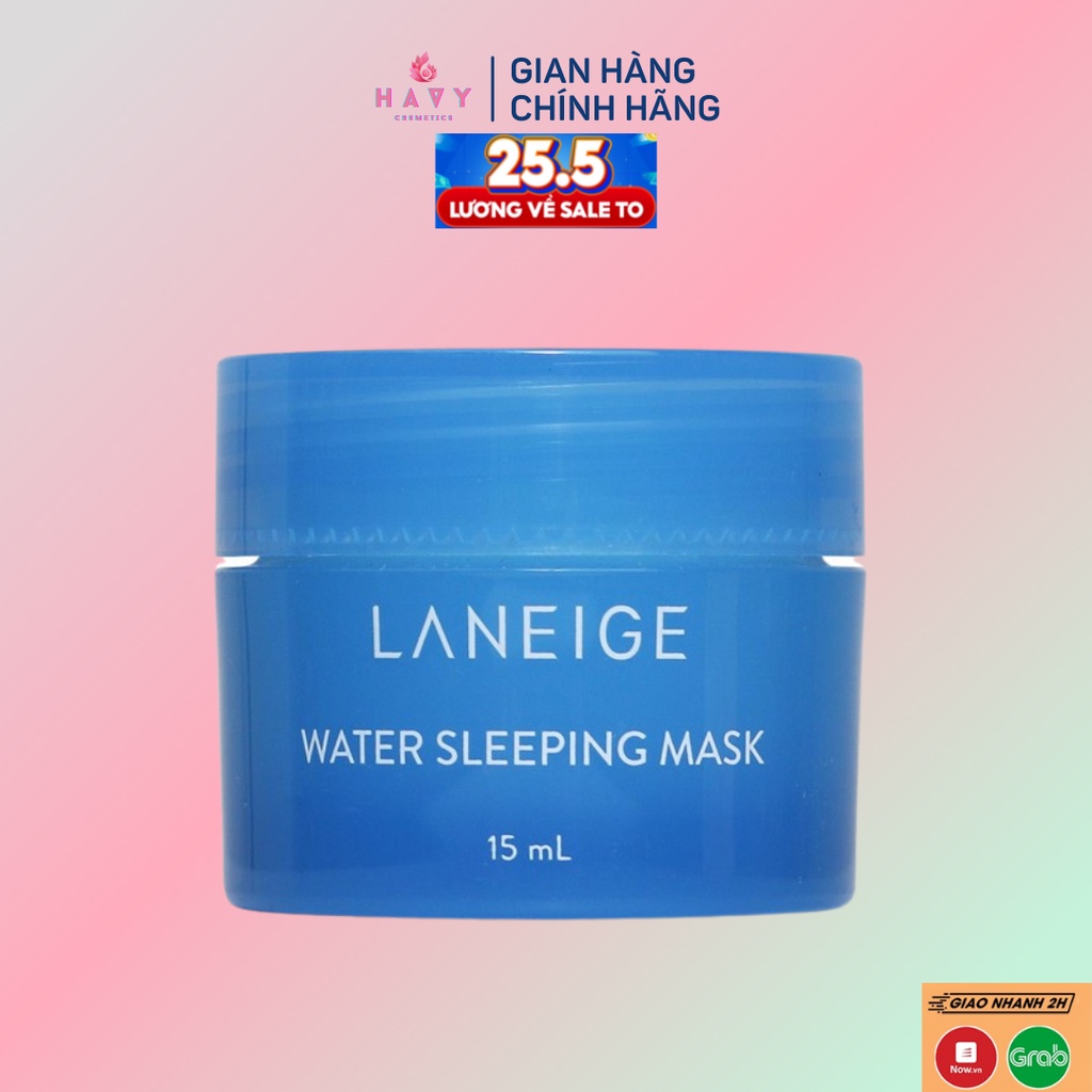 Mặt nạ ngủ Laneige Water Sleeping Mask (mẫu mới) 15ml