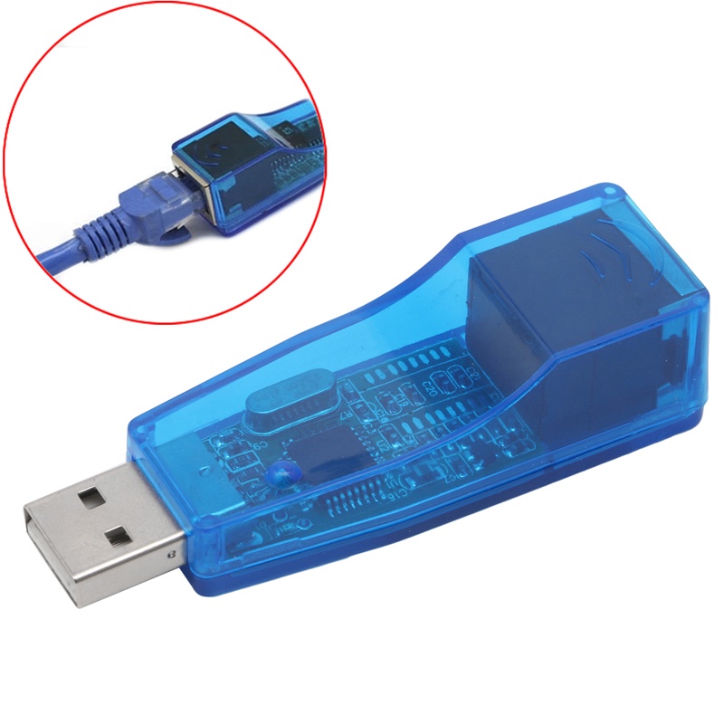 Đầu chuyển đổi USB 2.0 sang Lan Ethernet RJ45 10/100 Mbps cho laptop PC | BigBuy360 - bigbuy360.vn