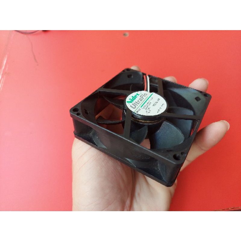 Quạt tản nhiệt Nidec 24v 8×8 tháo máy Nhật.