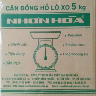 Cân nhơn hòa 5kg