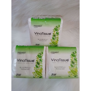 (com bo 5 gói )khăn giấy lụa vinatissue 200 tờ