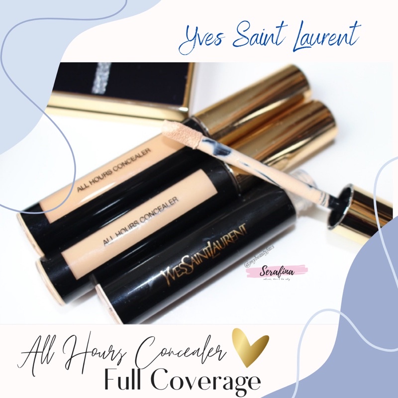 🎀 Kem Che Khuyết Điểm YSL All Hours Concealer Full Coverage 16H Wear 5ml full box