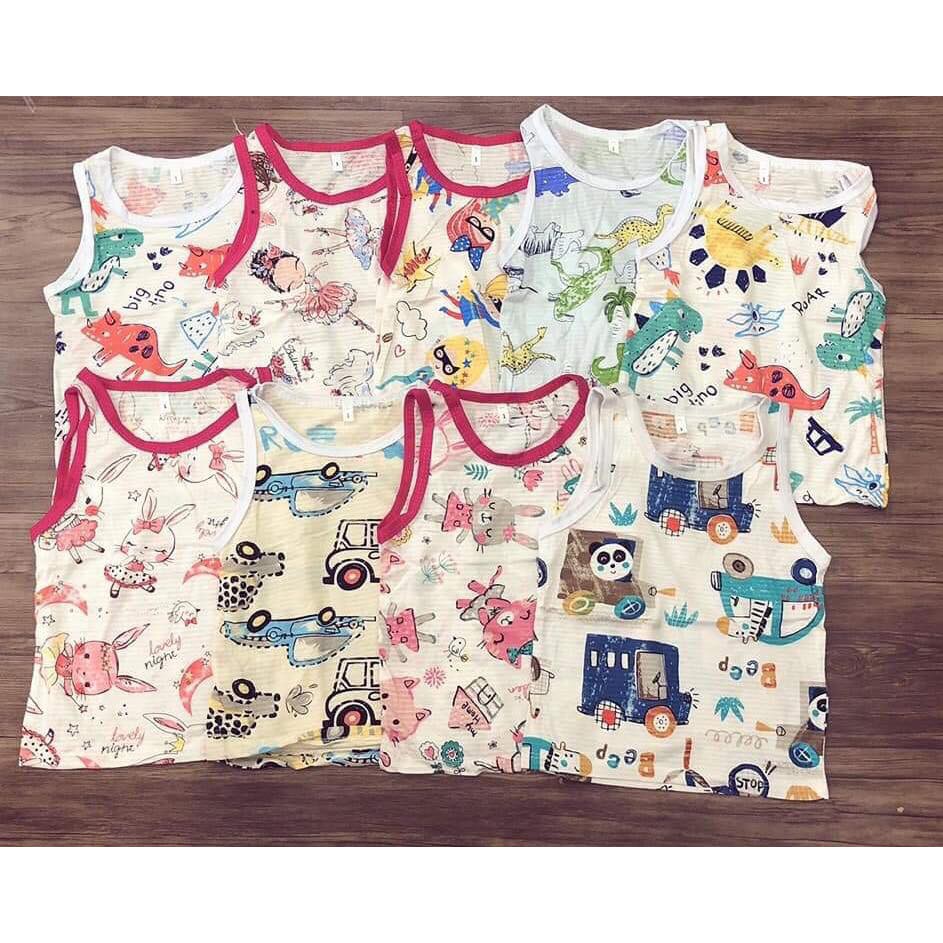 Áo Ba Lỗ Cotton Tre <XH519>