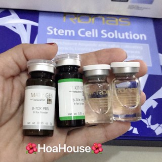 [Siêu Rẻ] Combo 1 Cặp Vi Kim Tảo Biển Btoxpeel Matrigen Và 2 Lọ Tbg