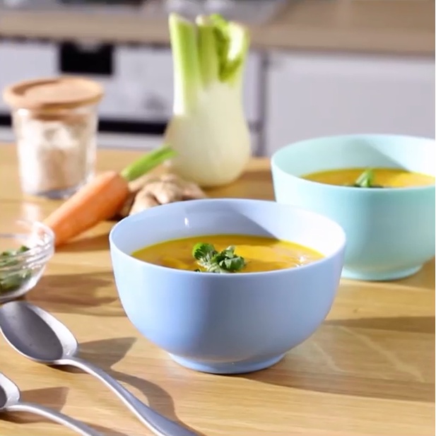 Bộ bát tô thủy tinh Luminarc Diwali Light Blue P2017*4 14.5cm | Hàng chính hãng