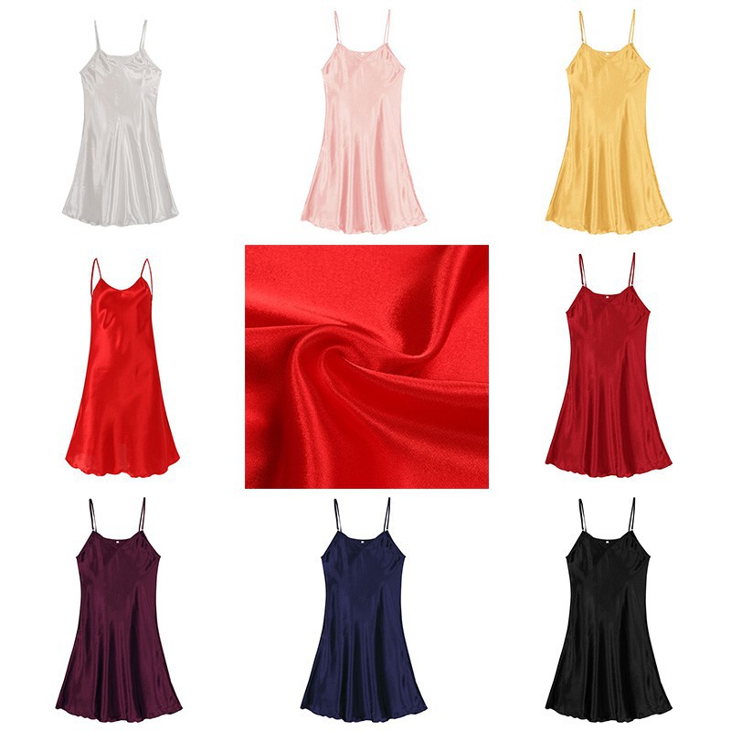 Đầm ngủ 2 dây kiểu dáng thời trang quyến rũ | BigBuy360 - bigbuy360.vn