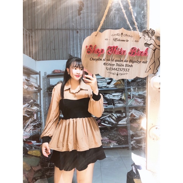 ÁO PEPLUM BIGSIZE